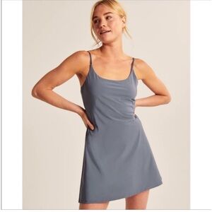 Abercrombie and Fitch Traveler Athletic Dress Dark Lavendar Medium
